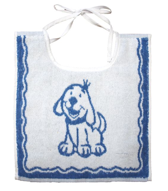 Kinderlätzchen 30 x 35 cm mit Motiv, 4 Farben